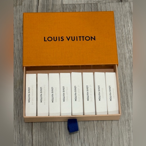 Louis Vuitton Other - Louis Vuitton Orange Box Travel Perfume Gift Set
